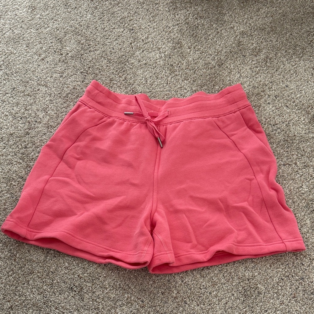 lululemon athletica pink Drawstring Athletic Shorts